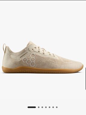 NWOT Vivo Barefoot Primus Lite Knit – Cream Upper with Gum Sole